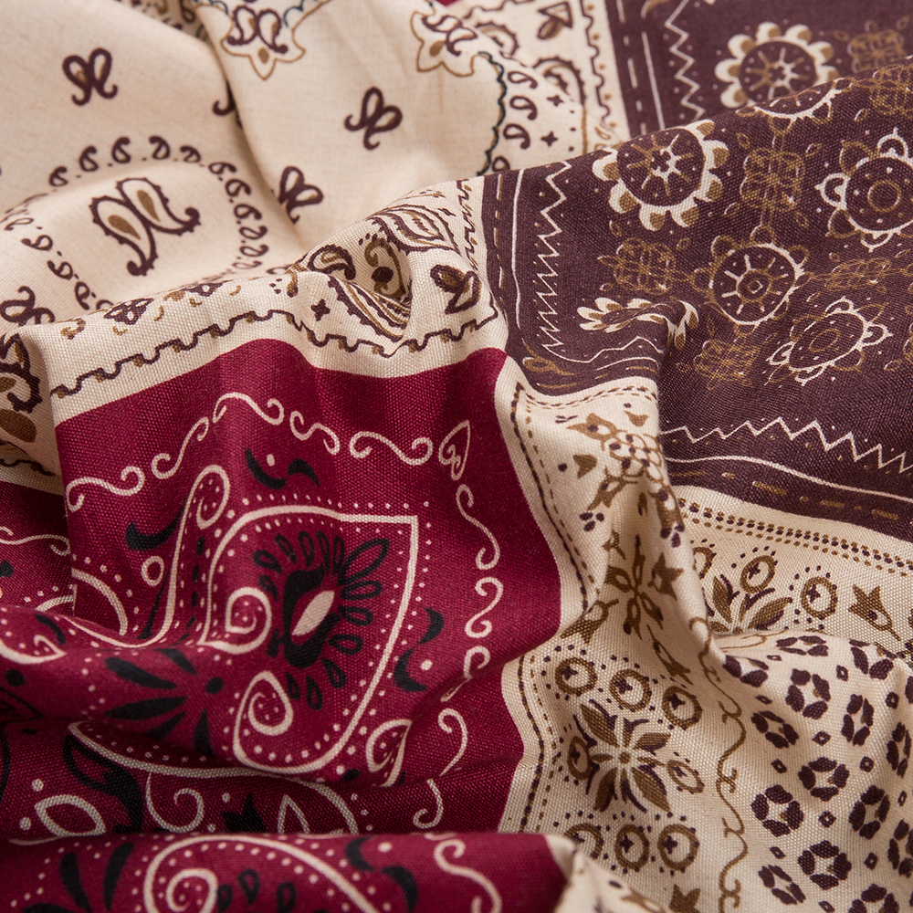 Vintage forma PR microfiber fabricae